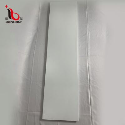 China Modern New Types Suspended Design Aluminum Fashionable Flat Metal Ceiling Aluminum Strip for sale