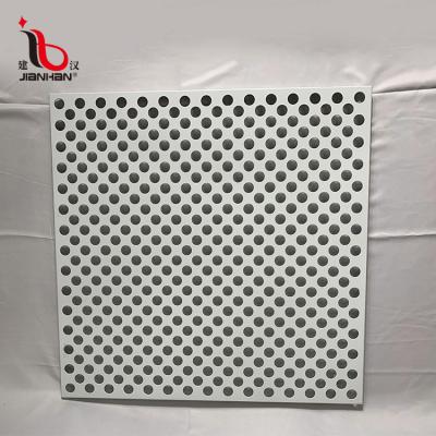 China Modern Decoration Aluminum Perforated Round Hole Metal Punching Ceiling Panel Aluminum Ceiling Panel for sale