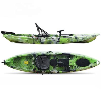 China Large Capacity Fishing Single Kayak Popular Model Sit On Top Kayak Very 350cm Stable Fishing Kayak for sale