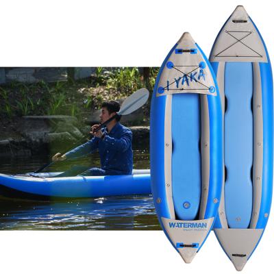 China High Quality Kayak Boat Drop Stitch Inflatable Drop Point Kayak For Sale for sale