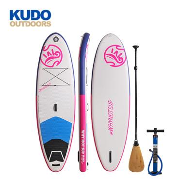 China Korean Double Wall Drop Point China Manufacture Best Price Packing Paddle Board Inflatable Standup Yoga Set for sale