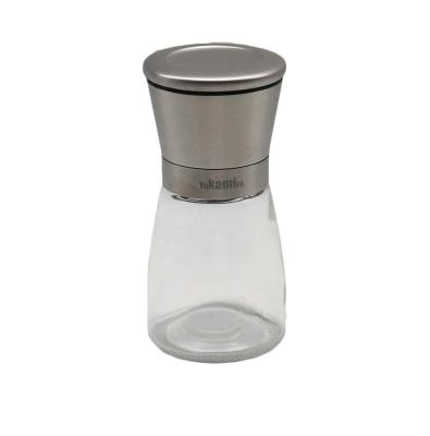 China WITH LID 2021 Hot Selling Glass Grinder Coffee Grinder Pepper Grinder for sale