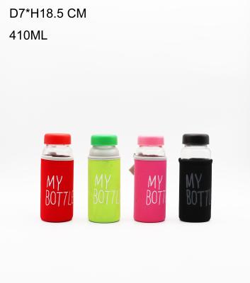 China Pretty Sustainable Style 500ml Sports Water Bottle Drink Bottle With Sleeve In Many Colors for sale