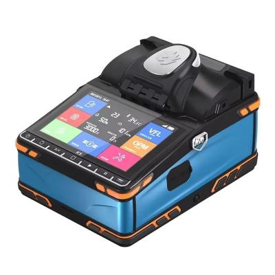 China FTTX 6 engine with VFL&OPM fiber fusion machine multifunctional automatic intelligent optical fiber splicing splicer for sale