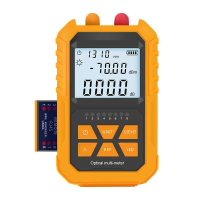 China Test Equipment Support OEM Y3 Mini All-in-One Machine Handheld Fiber Tester OPM VFL 30mW FLUCK-DTX Lighting 4 in 1 Fiber Optic Power Meter for sale