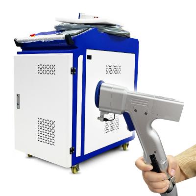 China Maxphotonics 1000W Fast High Accuracy Fiber Speed ​​Laser Metal Cleaning Machine for sale