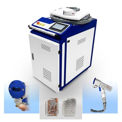 China Fast Speed ​​High Accuracy Handheld 100W Fiber Laser Cleaner Machine for sale