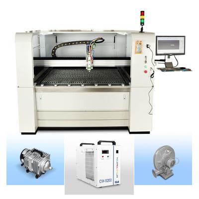 China VANK 1390E High Speed ​​Metal Cutting Fiber Laser Water Cooled 1000w Cutting Machine for sale