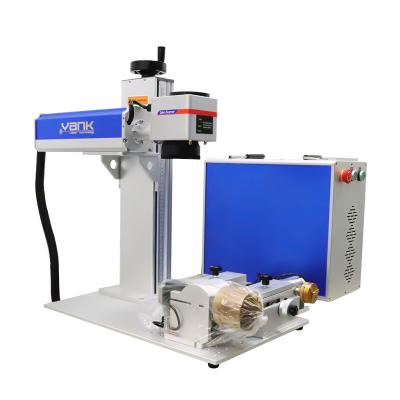 China Air Cooled Split Type 20w 30w 50w 70w Handheld Raycus Fiber Laser Marking Raycus CNC Machine for sale