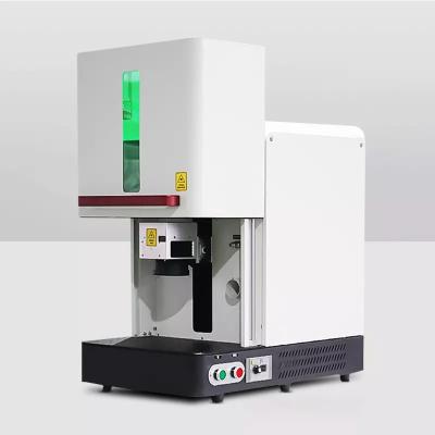 China Deep Marking 30W Jewelry Fiber Laser Marking Machine for sale