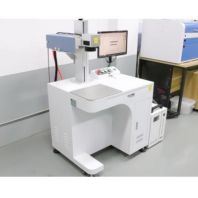 China Automated Loading 5W No Marking Plastic Metal UV Machine LED UV Laser Engraving Machine for sale