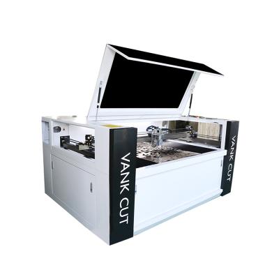 China Laser CUT vank 130x90cm metal co2 laser 180w cutting machine for sale