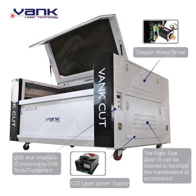 China High Quality Vankcut 3mm Metal Laser Cutter CO2 Steel Laser Cutter Laser Cutting Metal and Non-metal Engraving Machine for sale