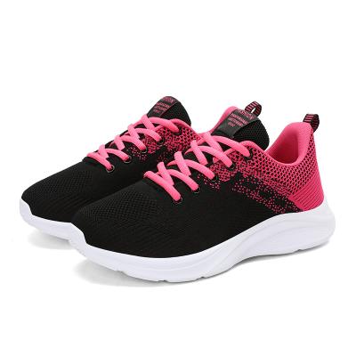 China 2021 Fashion Trend Hot Selling Lady Sneakers Comfortable Lace Up Women's Running Shoes Pulser Shoes Woman Sports Flat Shoes for sale