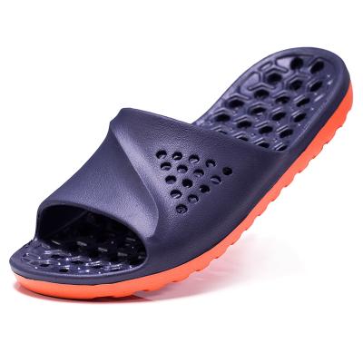 China Breathable Summer Fashionable Unisex EVA Outdoor Comfortable Non-slip Shoes and Indoor Slippers with Leak Hole Design for sale