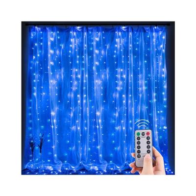 China Beautiful New 300 Warm Christmas String LED White Lamp Fairy Curtain Lights Wedding Party for sale