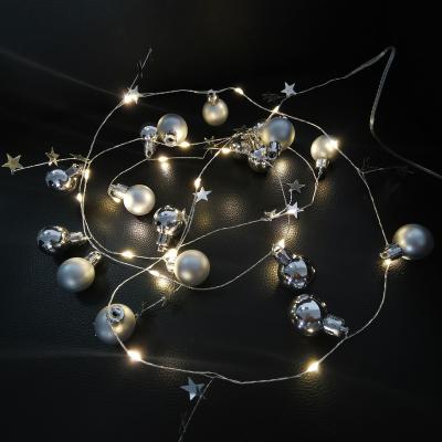 China Other New Arrive Colorful Christmas Ball String Lights For Parks And Gatherings for sale