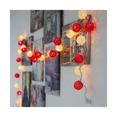 China Other China Factory Sale SmallTakraw Christmas Lights Battery Operated String for sale