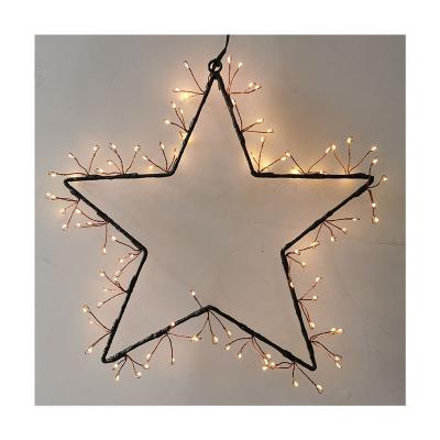 China Other Hot Selling Five-pointed Ring Outdoor Star Firework Water String Lights for sale