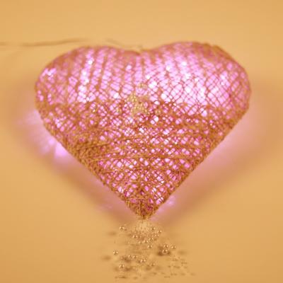 China Other China Factory Love Heart Shape Waterproof Patio Light String for sale