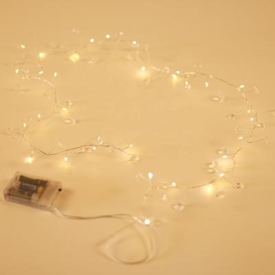 China Other Hot Sale Manual Control Bead Shape Battery Operated String Lights for sale