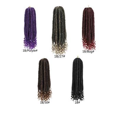 China Synthetic Hair Extensions Wholesale Price Deep Curly Wholesalers Crochet Braids Pre Stretch Synthetic Braiding Hair For African for sale