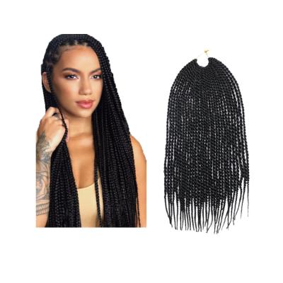 China Jiasida Ombre Synthetic Fiber Crochet Braid Twist Hair Extensions Wholesale Synthetic Braiding Hair Weaves For Women for sale