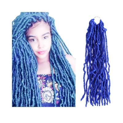 China Synthetic Braiding Hair Locs Ombre 100% Crochet Hair Extension Pre-twist Passion Twist Crochet Hair High Curly Twist Synthetic Braiding Hair for sale