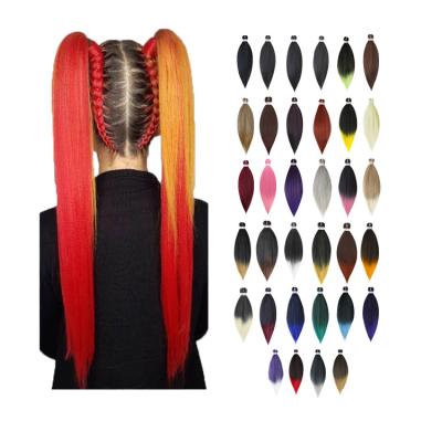 China Wholesale Synthetic Easy Expression Synthetic Crochet Braid Hair Ombre Braiding Pre Stretch Hair Jumbo Braiding for sale