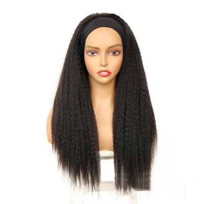 China Factory Direct Sale Cheap Curly Curly Woman Hair Extensions And Headband Premium Quality Brands Custom Made Curly Synthetic Wigs for sale