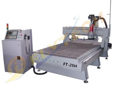 China Máquina 1325 del router del CNC de la carpintería del ATC con los motores servos de la vía guía linear de Hiwin en venta