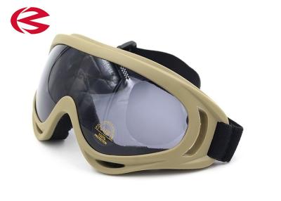 China Green Windproof Motorcycle Riding Glasses For Men / Women UV400 Protection for sale