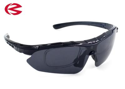 China OEM Optical Inserts Prescription Sport Glasses , Interchangeable Multi Lenses Sunglasses for sale