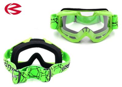 China Mx Full Face Mask Customized Motorcycle Prescription Riding Glasses Green for sale