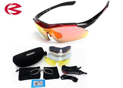 China UV Protection Anti Scratch Interchangeable Lens Goggles Uv400 With Hard Case for sale