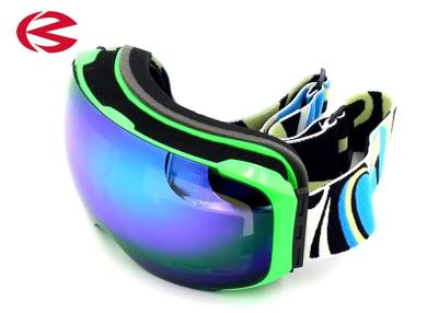 China Customized Strap Winter Unisex Anti Fog Snow Sports Goggles Spherical Dual Lens for sale