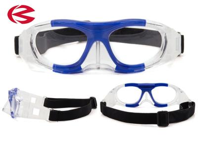 China Removable Silicone Durable Safety Basketball Protective Goggles OEM Strap for sale