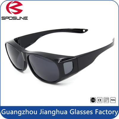 China Soem-Abnutzung über/Sitze über Sonnenbrille-Myopie polarisierte Sun-Eyewear-Augenschutz zu verkaufen