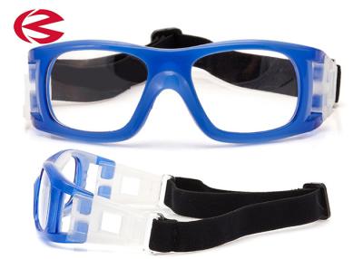 China Adult Indoor Sports Basketball Training Glasses With Adjustable Elastic Strap for sale