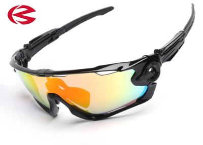 China Outdoor Polarized Interchangeable Sports Sunglasses Impact Resistance For Men for sale