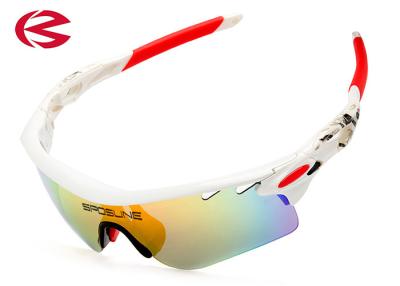 China Laser Protection Outdoor Sports Sunglasses Half Frame UV Protective Eyeglasses for sale