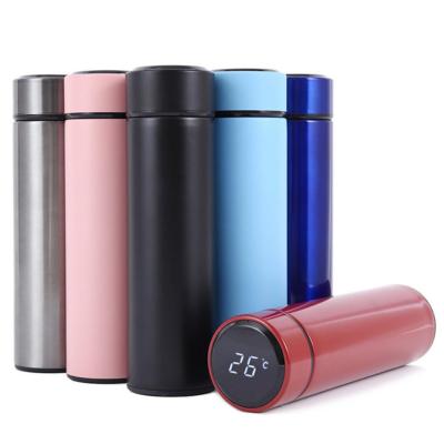 China Viable Stainless Steel Vacuum Flask Smart LCD Touch Screen Display Temperature Cup Insulation Mug for sale