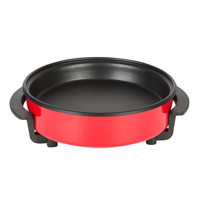 China 32cm household pizza pan pizza pan family home health non-stick electric pan for sale