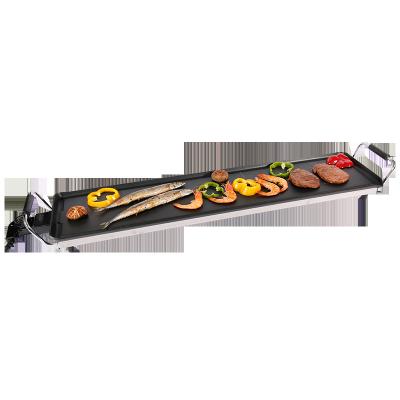 China Household Household Non Stick BBQ Aluminum Long Electric Grill Home Use Griddle for sale