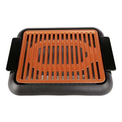 China Popular home sale aluminum muti electric griddle car electric grill non stick bbq copper grills with oil dish for sale for sale