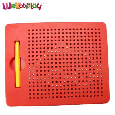 China Building Toy Magnetic Drawing Board English Alphabet Learning Magpad Toys Drawing Board Magnetic Writing Board for sale