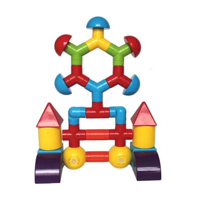 China Building Toy Lower price baby and diy magnetic preschool toy building block for sale