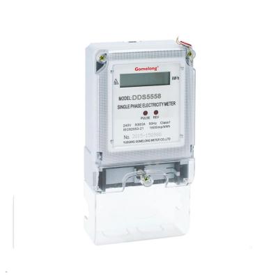 Κίνα Hot Sell Good Quality DDS5558-YG Single Phase Kill A Watt LCD Panel For Energy Meter with RS485 προς πώληση