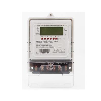 China DSS5558 Two Phase Digital Energy Meter medidor digital bifasico Active Reactive electricity meter en venta