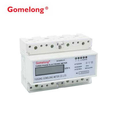 China DTS5558 Kwh Meter 3 Phase 230v RS485 Remote Smart Watt Meter for sale